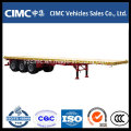 Cimc Tri-Axle 40t Container Semi Trailer with Fuwa Axle